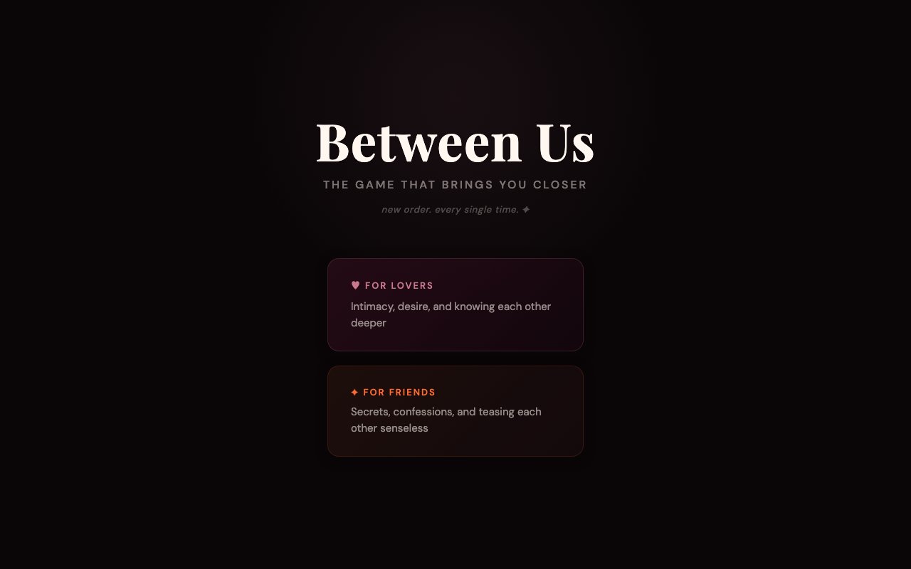 Between Us