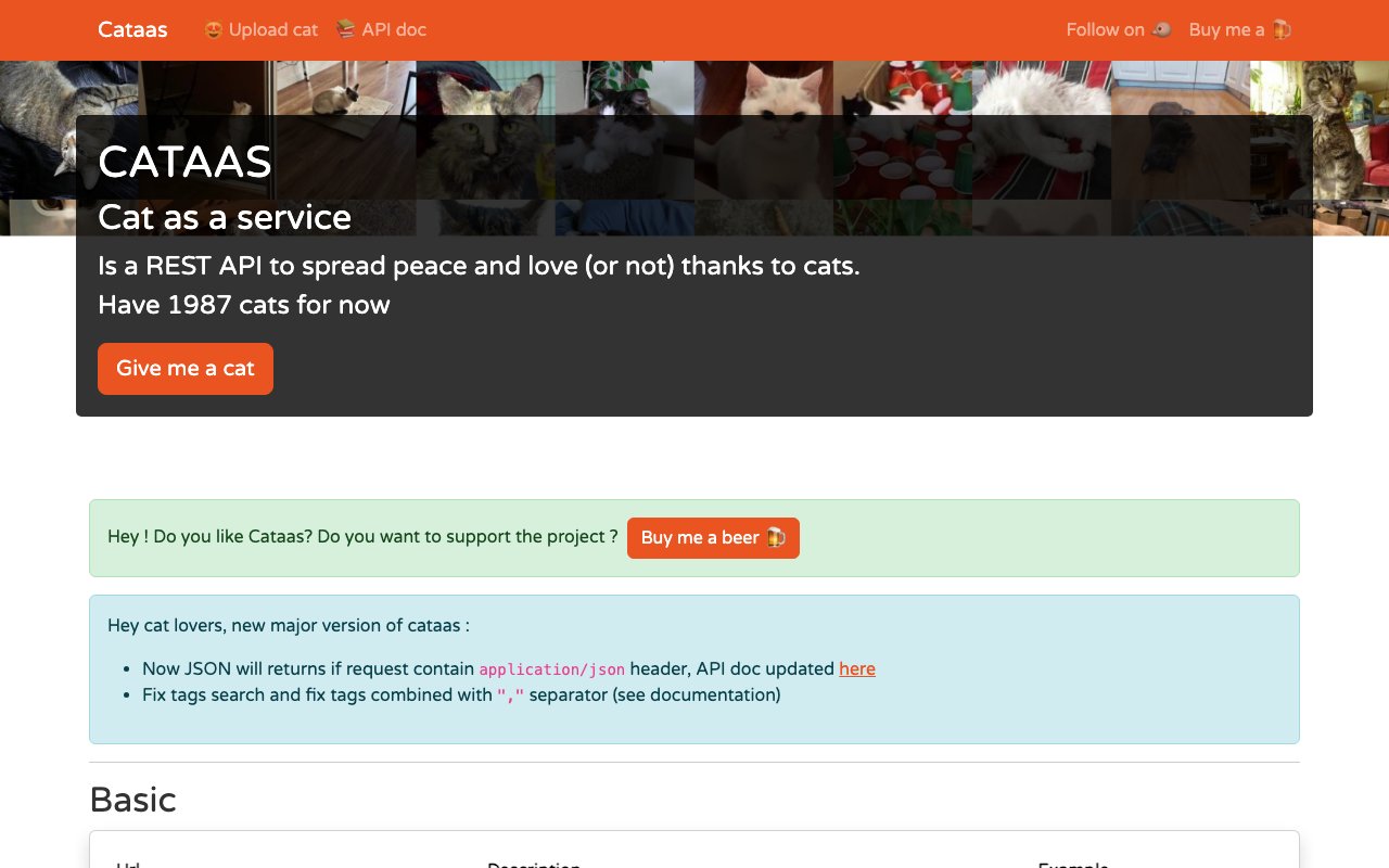 Cat As A Service
