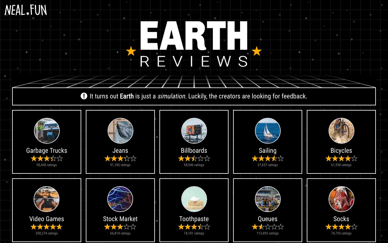Earth Reviews