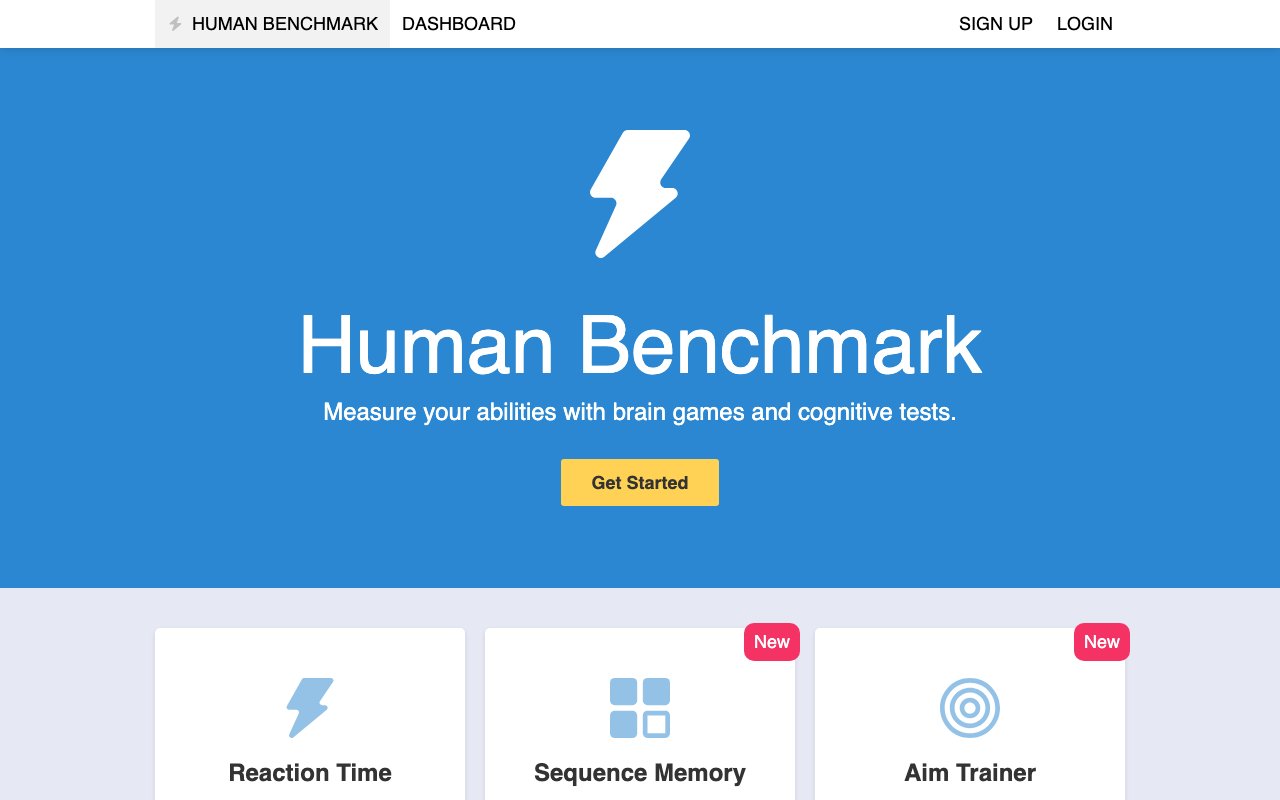 Human Benchmark