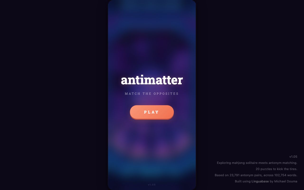 Antimatter