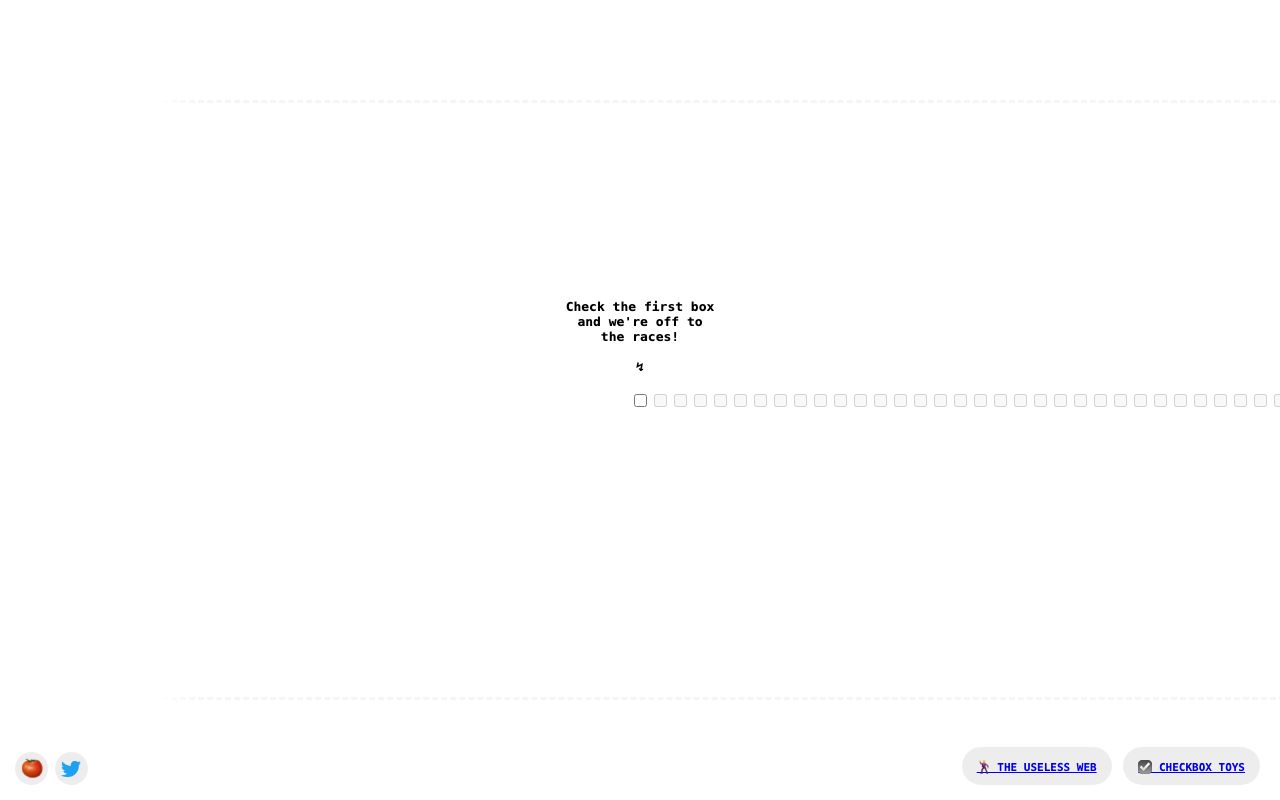 Checkbox Race