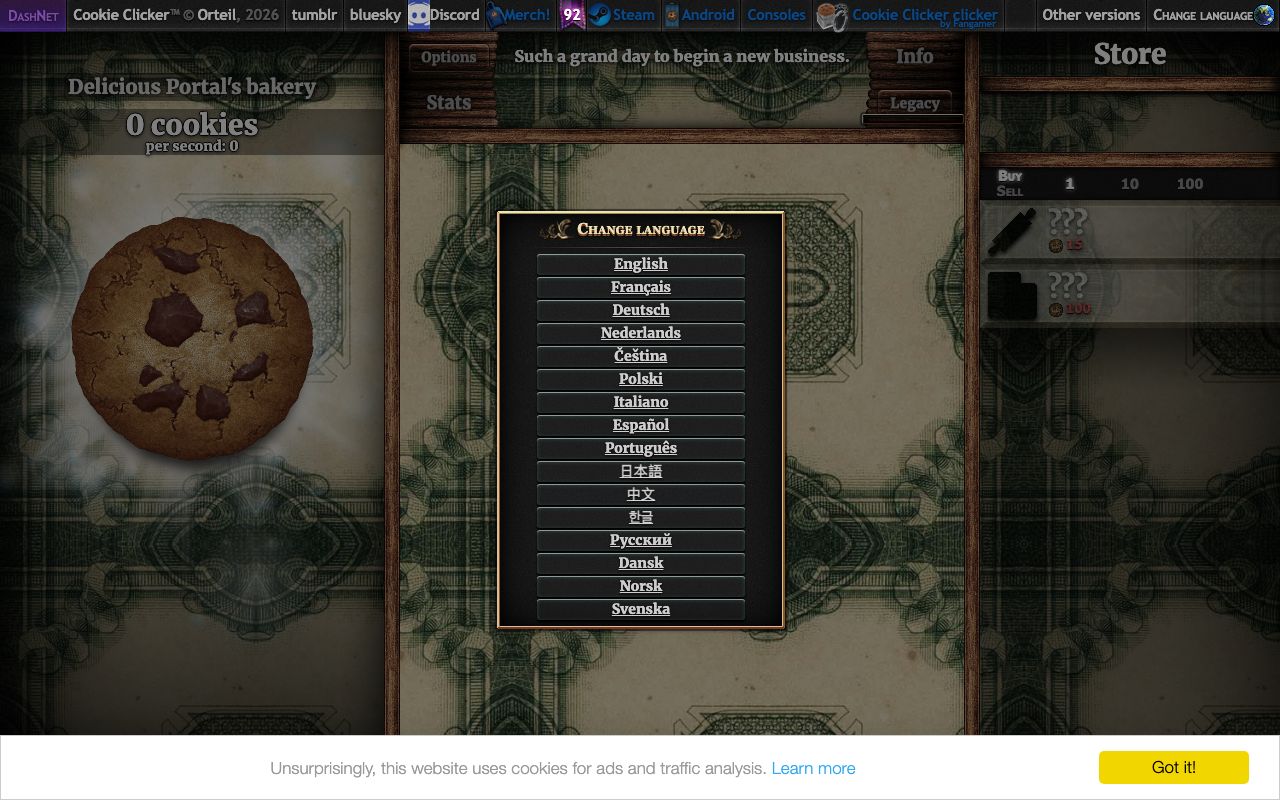 Cookie Clicker