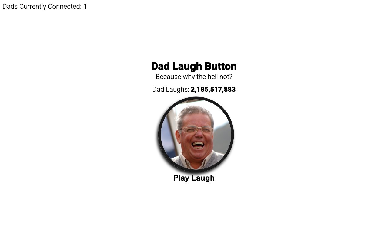 Dad Laugh Button