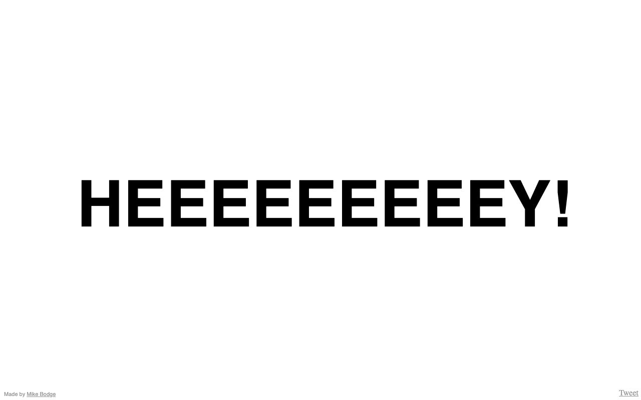 HOOOOOOOOOOOOOO!