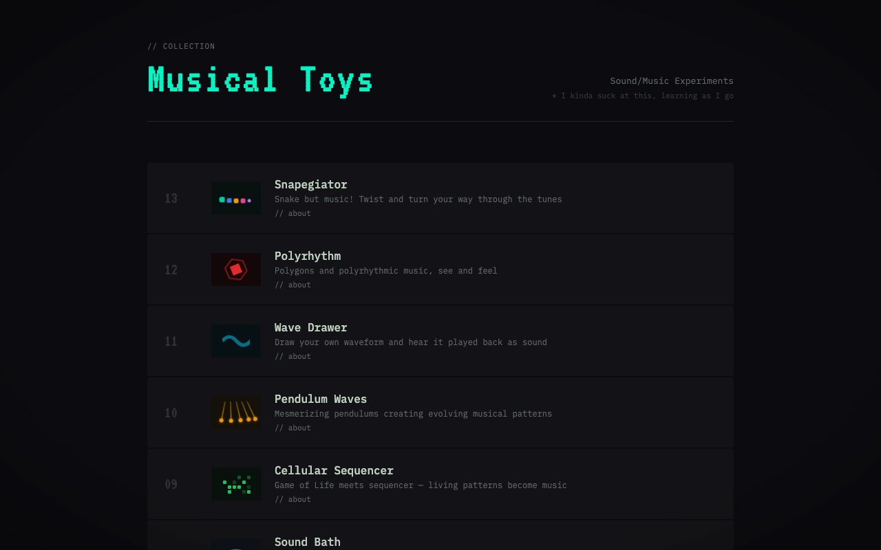 Musical Toys