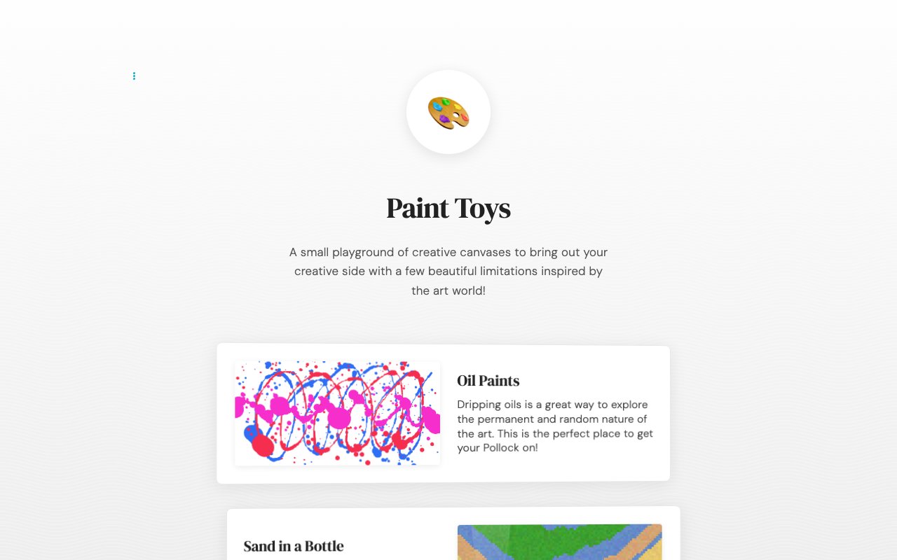 Paint Toys