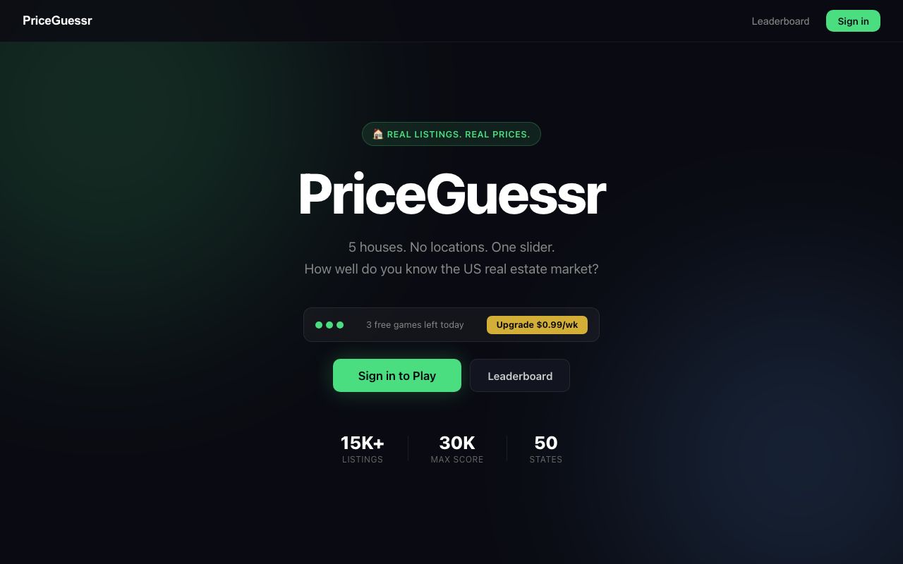 PriceGuessr