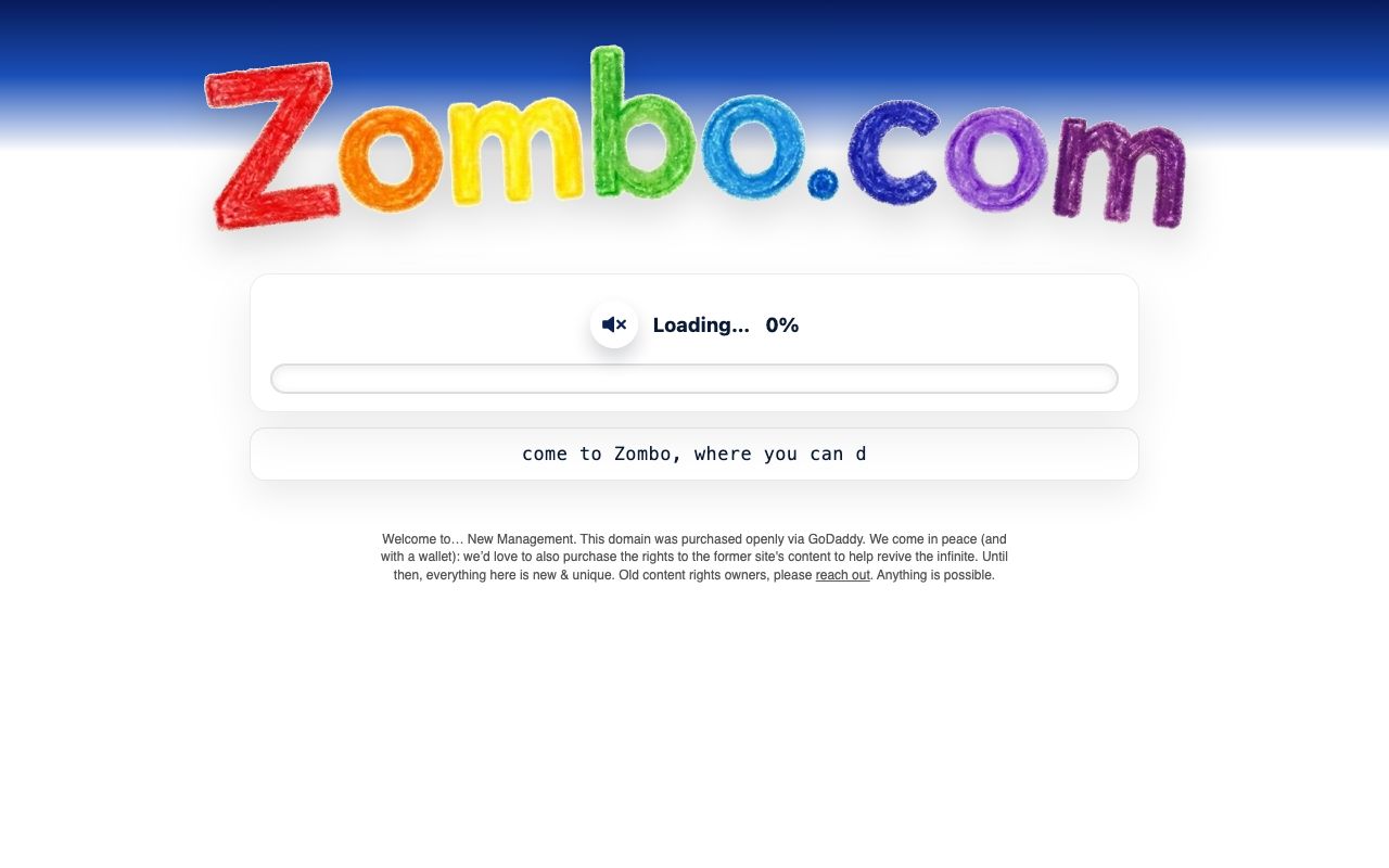 Zombo.com