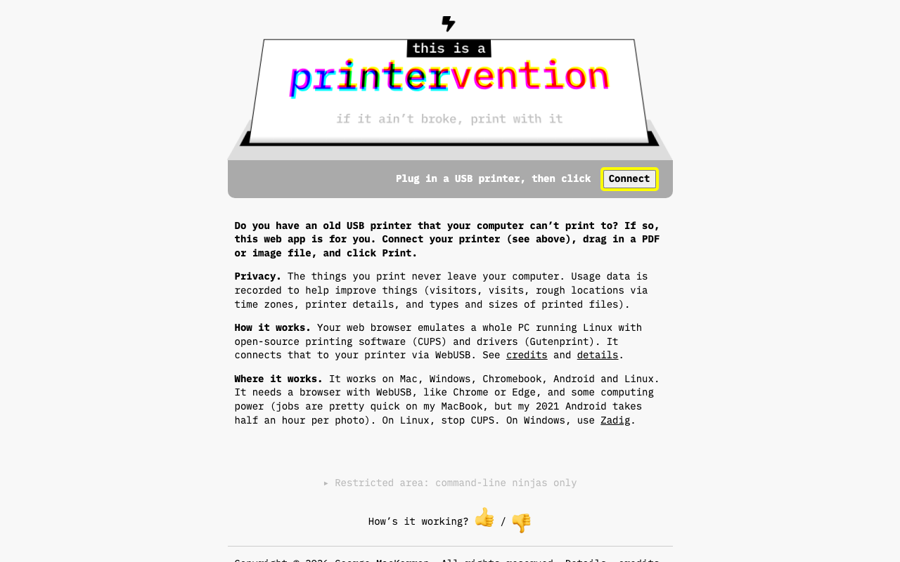Printervention